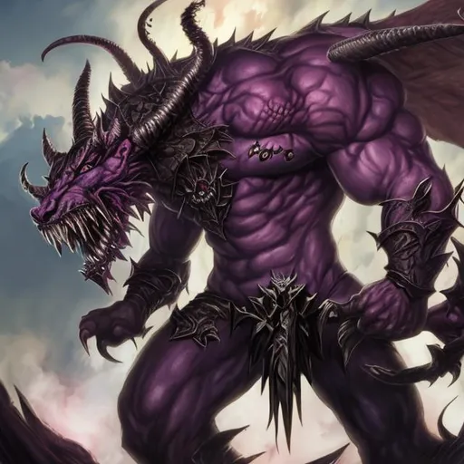 Prompt: demon king behemoth