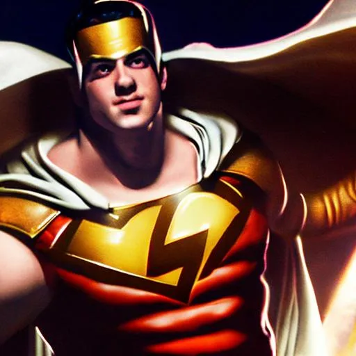Prompt: SHAZAM!