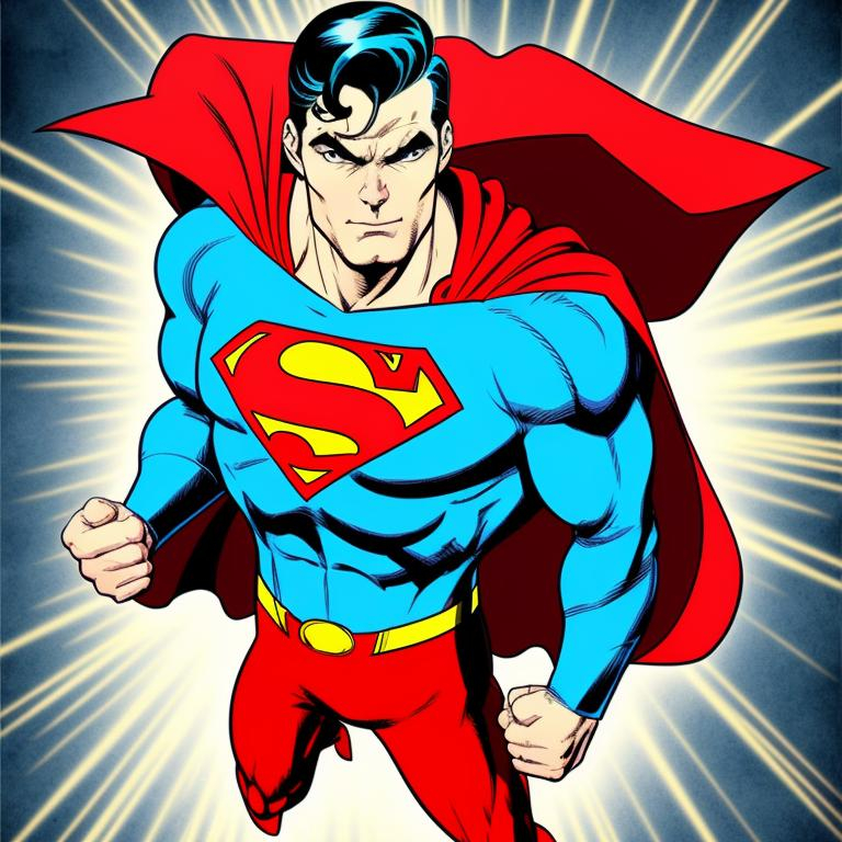 draw very old super man | OpenArt