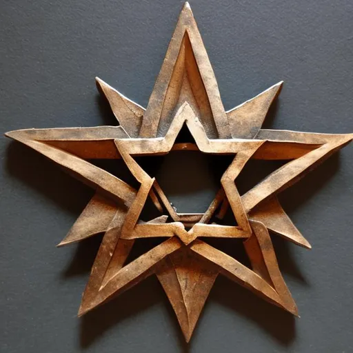 Prompt: Jewish star