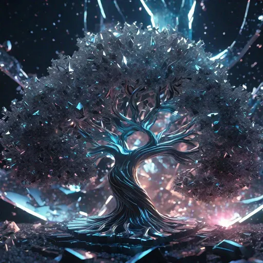 Prompt: "exploding fractals of broken glass, stunning silver-and-black glitterbomb, zen meditation background, 4k resolution"
"miraculous ancient tree, volumetric lighting maximalist photoillustration 8k resolution concept art intricately detailed: complex: elegant: fantastical, gradient smoke clouds neon powder, glow in the dark, synthwave, tilt shift"
"illuminated tree of life, thick ink outlines, calligraphy, intricate hyperdetailed fluid gouache illustration, by Wassily Kandinsky, by Alphonse Mucha, by Gustav Klimt: professional photography, natural lighting, volumetric lighting maximalist photoillustration, 8k resolution concept art intricately detailed, complex, elegant, fantastical"
"amazing depth"
"award-winning fantasy tree art by Albert Bierstadt, Caspar David Friedrich, John Constable, Chonki Theize, Thomas Cole"
"A gorgeous enormous insanely detailed jellyfish floating through thick_magic_misty_clouds!!! by Android Jones Tim Burton Monet Josephine Wall Carne Griffiths :: jellyfish-shaped magic swirling clouds dissolving into mist :: Fantastical :: Surreal clouds shaped like a big jellyfish :: ethereal :: reflective :: translucent :: Cloud vapors :: liquid clouds in the shape of a liquid jellyfish :: splash art :: concept art :: colorful background :: SkyPunk! JellyfishPunk!"