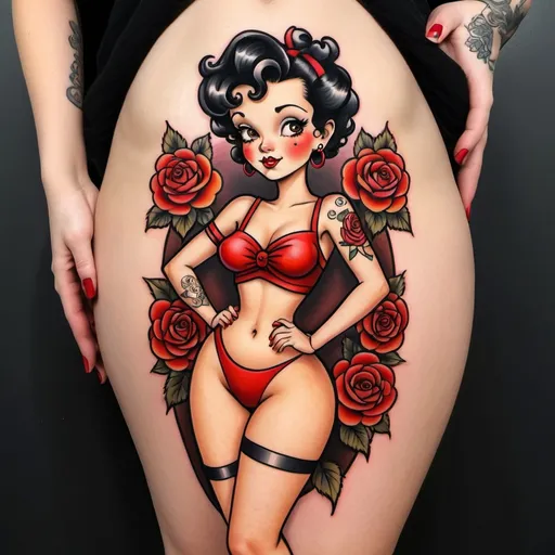 Ugly Betty Boop - Ugliest Tattoos - funny tattoos | bad tattoos | horrible  tattoos | tattoo fail