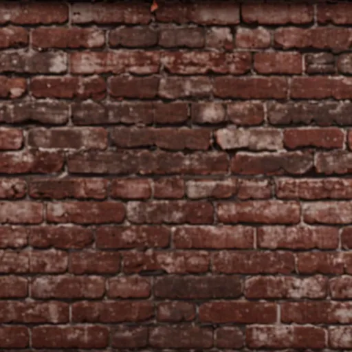 Prompt: old Cracked red Brick wall , mortar between bricks,, extreme 3d rendering, 8k, uhd, maximum details,  seamless texture, realistic, seamless lighting, seamless lighting, keep colors, video game texture