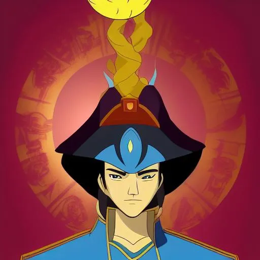 Prompt: Admiral Zhao from avatar the last airbender