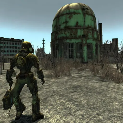 Prompt: Classic Fallout 3D