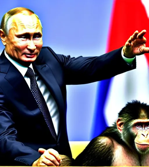 Putin monke. | OpenArt