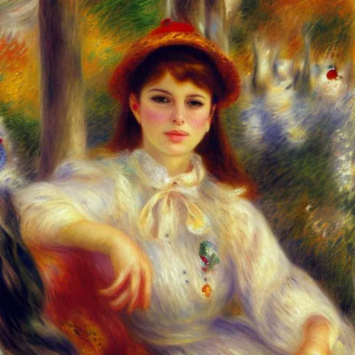 Prompt: Renoir templario