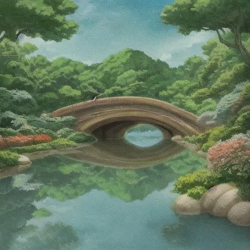 Prompt: random studio ghibli world art