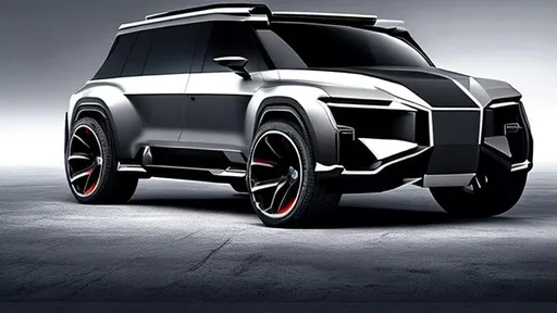 Prompt: a modern SUV armoured car, compromise between luxe and sport. The car is staged to promote it. It will have the doors open so that it can see the interior. This car will have the latest automotive standards in design. We have to see that it is an armoured car.