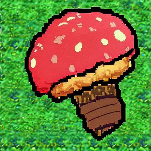 Prompt: Stardew valley mushroom 