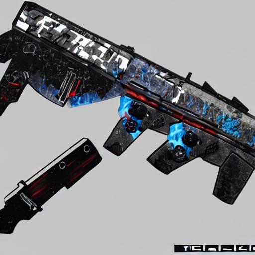 Tom Clancys Rainbow Six Siege Black Ice weapon skin... | OpenArt