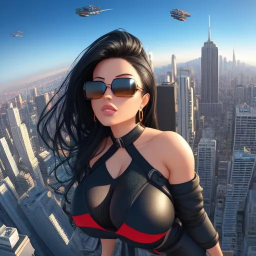 Prompt: Close-up, living person, massive, giantess, 3d , rampaging, destroying buildings,  attack of the 50 foot woman. living, breathing, 25 years old,  gorgeous woman, black hair stunning body, clothing, looking ,playful,front view.front view,side view, miniature city background, city destruction, vibrant colours, Modifiers: bokeh Nikon D850 trending on Artstation highly detailed digital painting elegant by Karol Bak extremely detailed Award winning photography fantasy intricate 8k cinematic lighting portrait trending on cgsociety photorealistic 4k very attractive beautiful high detail dynamic lighting fantastic view close up hyperrealistic ultra detailed 4K 3D high definition crisp quality Unreal Engine colourful hdr very cute matte background cinematic VRay Thomas Kinkade Artgerm Alphonse Mucha Ilya Kuvshinov Detailed Ultra realistic insanely detailed Norman Rockwell vibrant colours Unreal engine 5 Cool Jeremy Mann Perfect body CryEngine Unity 3D Michael Garmash Franz 
