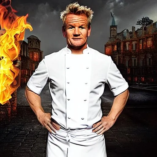 Prompt: Gordon ramsey 