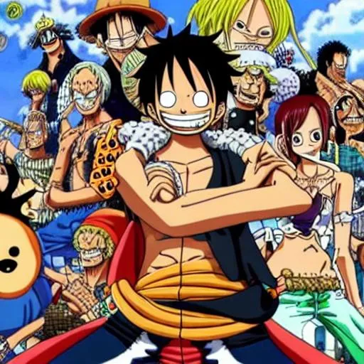 Prompt: One Piece Anime
