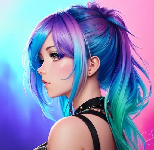 Prompt: 1girl, hyper realistic watercolor masterpiece, concept art, profile picture,

steampunk, beautiful, pretty, kawaii anime girl with pastel neon blue hair, 

hyper realistic masterpiece, highly contrast water color pastel mix, sharp focus, digital painting, pastel mix art, digital art, clean art, professional, contrast color, contrast, colorful, rich deep color, studio lighting, dynamic light, deliberate, concept art, highly contrast light, strong back light, hyper detailed, super detailed, render, CGI winning award, hyper realistic, ultra realistic, UHD, HDR, 64K, RPG, inspired by wlop, UHD render, HDR render
