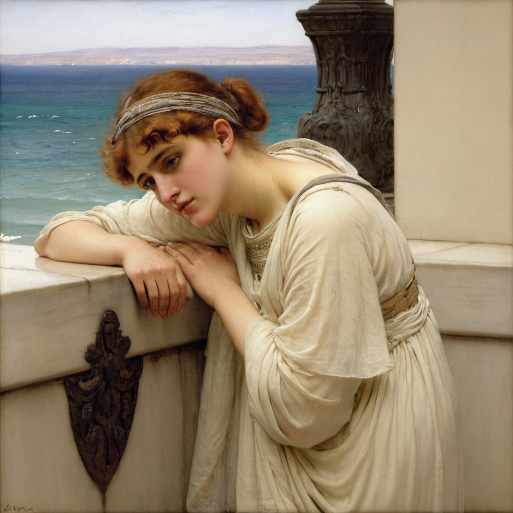 Alma-tadema. Brisk.