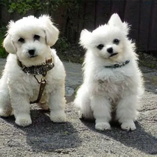 Prompt: cute dogs 

