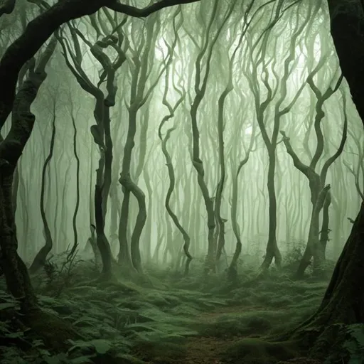 Prompt: Forest of secrets