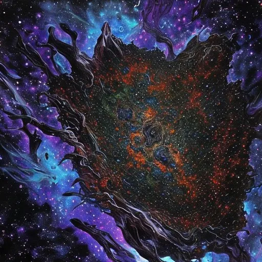 Prompt: Hyperdetailed, realistic cosmic void.