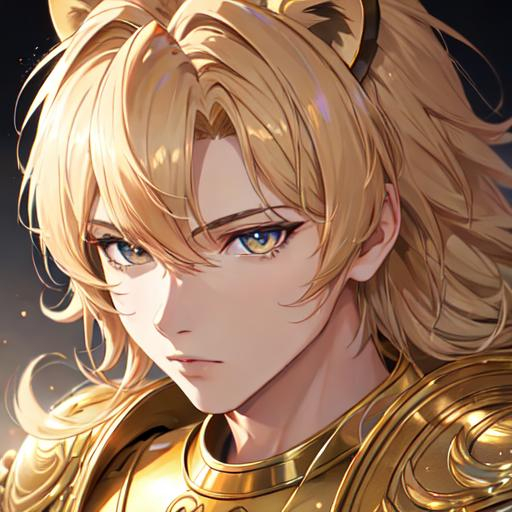 Leo The Lion Zodiac As A Male Human 8k Uhd Hig