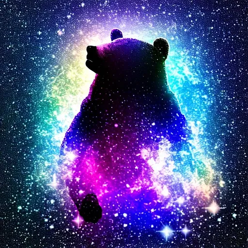 galaxy bear | OpenArt