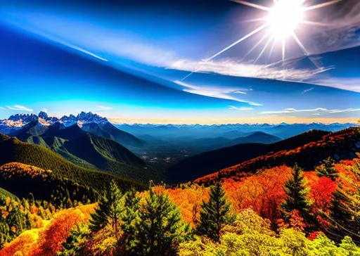 Prompt: long shot scenic professional photograph of mountain , perfect viewpoint, highly detailed, wide-angle lens, hyper realistic, with dramatic sky, polarizing filter, natural lighting, vivid colors, everything in sharp focus, HDR, UHD, 64K