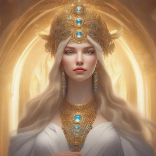 Prompt: if russia were a goddess