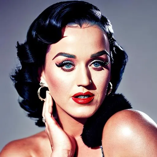 Prompt: Katy Perry as Marilyn Monroe