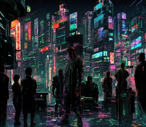 Prompt: cyberpunk