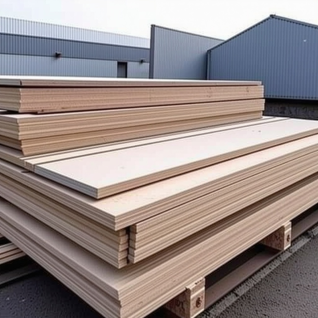 Stack of metal pegs, sleek design, glossy finish, su...