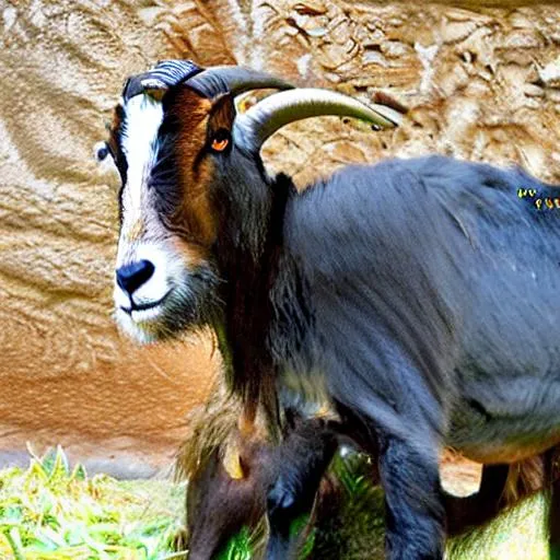Prompt: bighorn goat animal