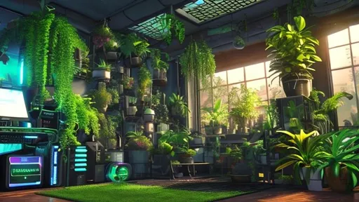 solarpunk home, made from pearl material. Plants gro