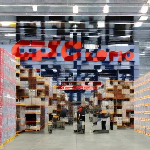 Prompt: costco warehouse