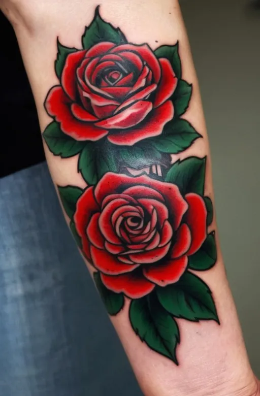 1. Traditional American Rose