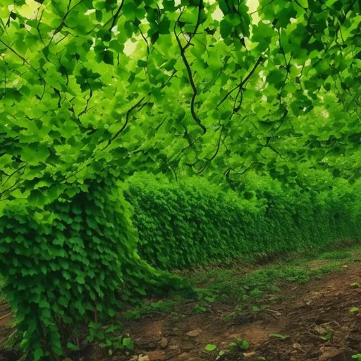 Prompt: green vines nature