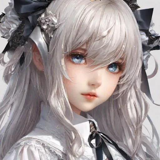 Prompt: {best quality}, {{masterpiece}}, {highres}, extremely detailed girl, solo, sharp focus,{{{{{{{{white background}}}}}}}}, {1 girl, {{{loli}}}, {{{tilt head}}}, {{{shimmer hair}}}, {{glowing hair}}, {{{iridescent black hair}}}, {{{{very long curly twintails}}}},hair between eyes,long bangs, {{{hair (houseki no kuni)}}} }, solo, {{{beautiful detailed purple backless outfit}}}, detached sleeves, {{{{{{{{{standing on cracked rocks}}}}}}}}},{{{{{{{twisted torso pose}}}}}}},{{legs focus}}, expressionless , closed mouth, beautiful detailed eyes, red eyes,{{{closed eyes}}}, {{{{{sharp focus}}}}},{{{{{wide angle}}}}}, {loli}, {{{{{masterpiece game illustration (medium)}}}}},{{{{full body}}}}, {{{{medium shot}}}}, {{{{{{{cracked architecture}}}}, {{{{{{{{{{all kinds of red jewels}}}}}}}}}}, {{{{{{{{{flying black birds}}}}}}}}, {{{{vine}}}}, {{{{{{{chibi}}}}}}}, {{{{sd}}}}, {{cel-shading}}, {thick lineart}, {{{{small legs}}}}