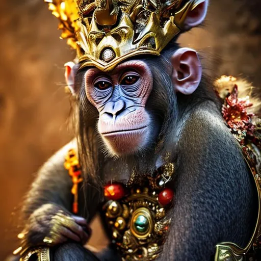 Prompt: e.g. a dangarous photo of monkey king
