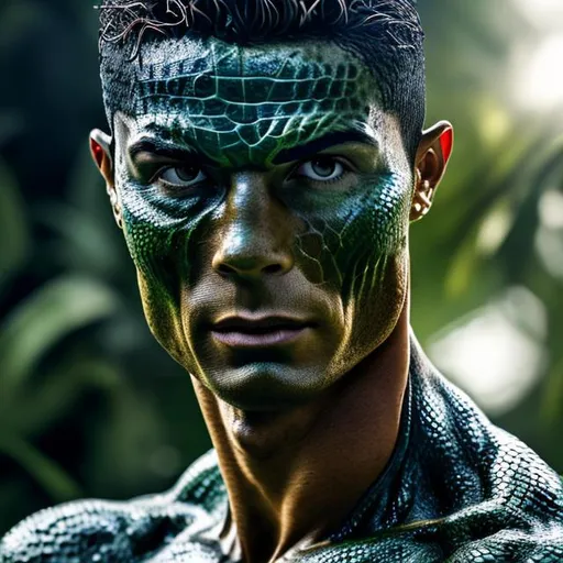 Cristiano Ronaldo Makes His Body The Canvas For This Colorful