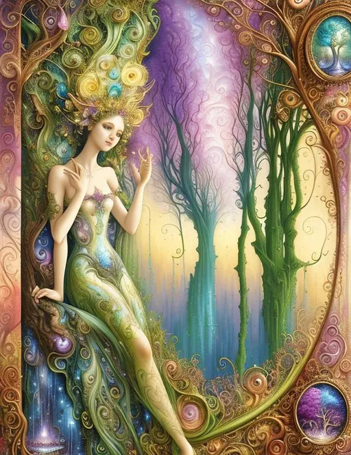 Prompt: Each tree is different, each tree life is precious, a living florest, beautiful, exquisite, glossy, a vision to behold, intricate 3d art by Josephine Wall, Catrin Welz Stein, Daniel Merriam, tom Bagshaw, pino daeni, Gediminas Pranckevicius, Roberto Ferri, quilling, quilt painting,fantastic view, Nikon D850, highly detailed, digital painting, elegant, extremely detailed, fantasy, intricate, cinematic lighting, very attractive, beautiful, high detail, dynamic lighting, award winning, fantastic view, high definition, crisp quality, cinematic postprocessing, acrylic art