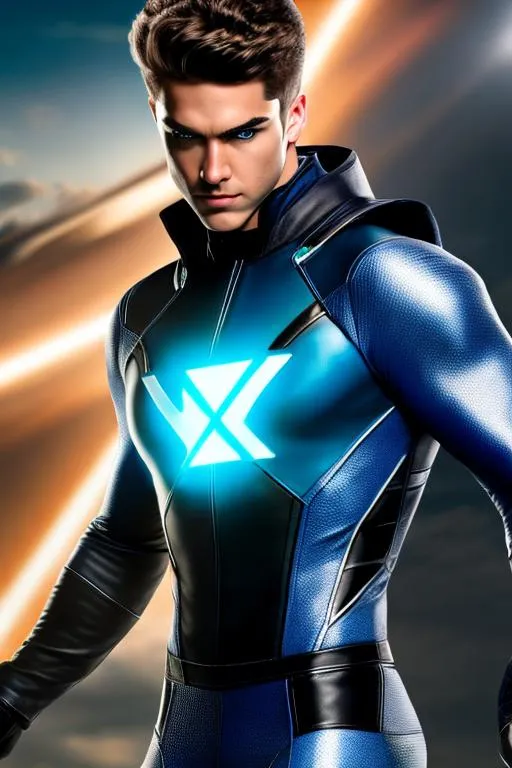 Prompt: High-resolution hyperrealistic photo of x-man havok alex-summers merged with x-man cannonball sam-guthrie, photorealistic, highly detailed, uhd, hdr, 64k