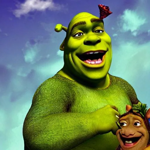 Shrek is a fairy god mother | OpenArt