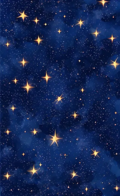 Prompt: deep dark blue space background with a pattern of constellations
