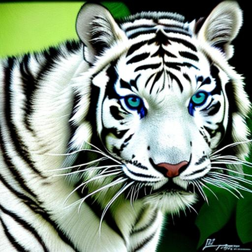 white tiger hyper realism | OpenArt