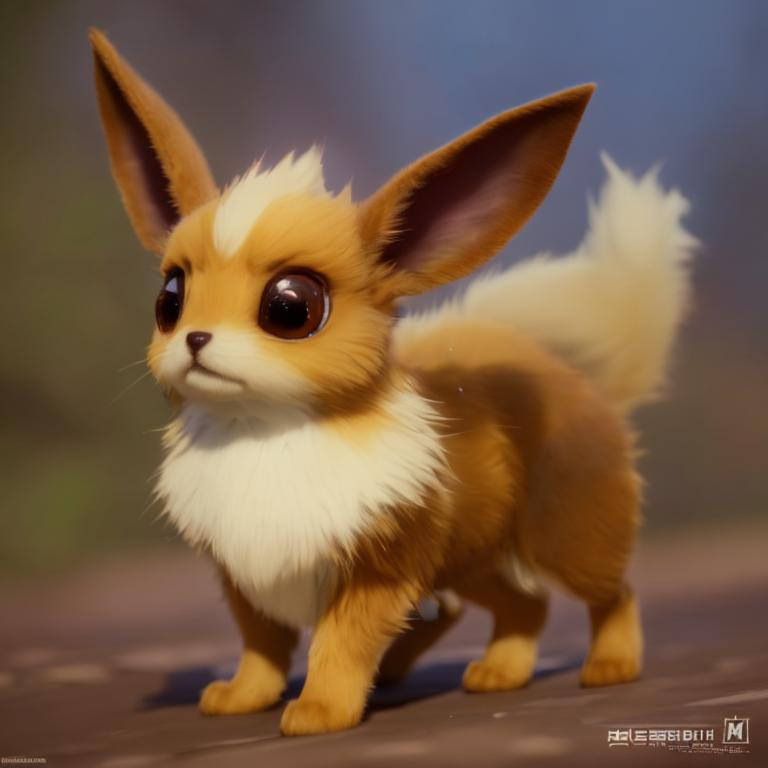 An Eevee, perfect features, extremely detailed, real... | OpenArt