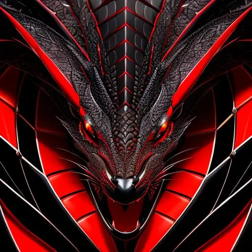Prompt: a face shot of a beautiful black and red dragon roaring, very glossy and shiny, reflective, symmetrical, perfect composition, hyperrealistic, super detailed, 8k, high quality, trending art, trending on artstation, sharp focus, studio photo, intricate details, highly detailed, Trending on Artstation, Cozy wallpaper, Pastel colors, soft lighting