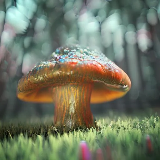 Prompt: trippy, psychedelic, mushroom, colorful, LSD, trip, ultra realistic, photo realsitic, octane render 8k