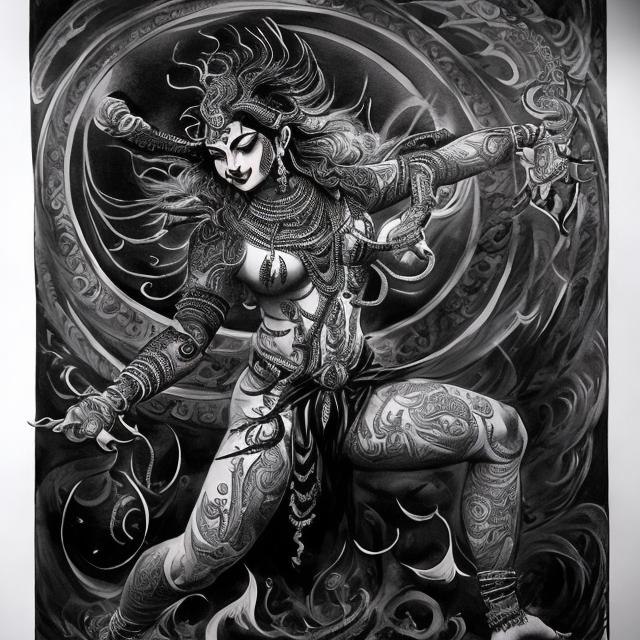 16 Fierce Kali Tattoos • Tattoodo