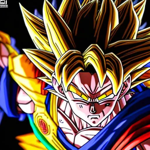 ArtStation - SSJ2 goku