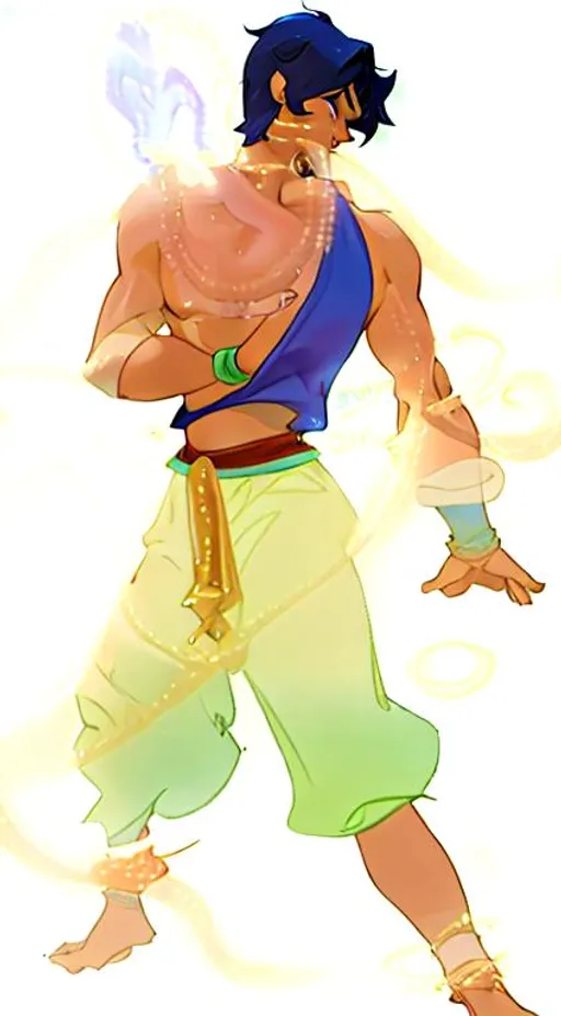 Prompt: genie/aladin