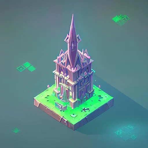 Prompt: tiny cute isometric green institute tower{object} 8-pointed star structure building , soft smooth lighting, soft colors, soft colors, 100mm lens, 3d blender, 
symbol of environment and unity, physically based rendering, centered, surrounded by water and forest, green and navy blue background, shine atmosphere 
